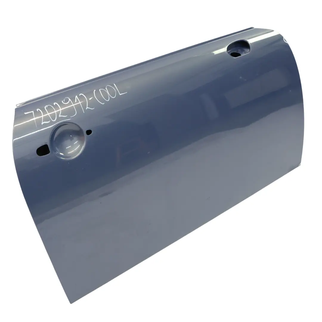 Porta Anteriore Destra Cool Blue Metallic - A27 per Mini Cooper R50 R52 R53 con numero di parte 7202912 Mini Cooper R50 R52 R53 Porta Anteriore Destra Cool Blue Metallic - A27 - SKU 7202912-COOL - Numero di parte 7202912