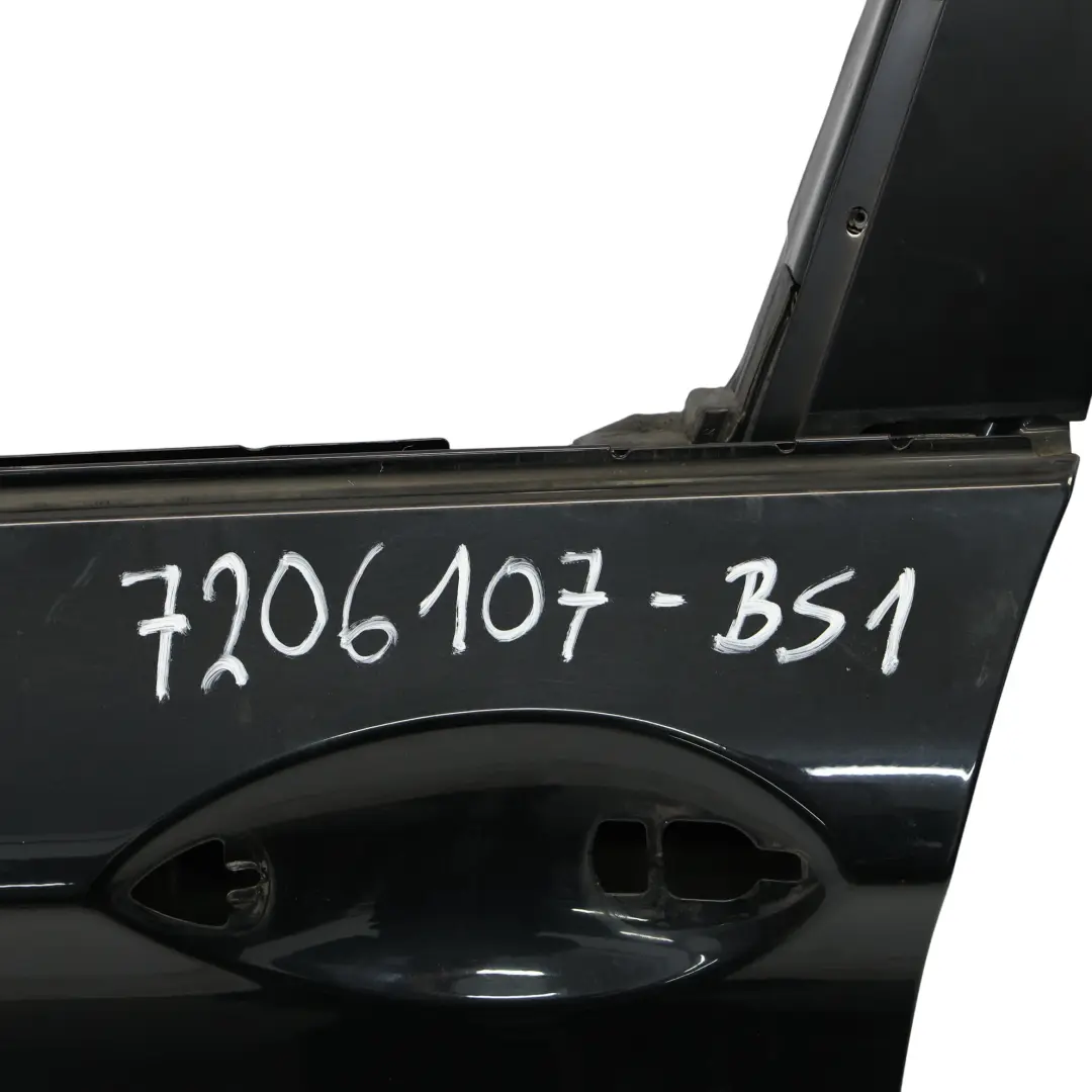 BMW F10 Pannello Anteriore Sinistro Porta F11 Black Sapphire Metallic - 475 - SKU 7206107-BS1 - Numero di parte 7206107