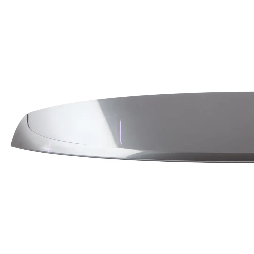 Spoiler BMW F07 Cover Panel Top Trunk Lid Sophistograu Brillanteffekt B90 to Rear with Part number 7207411 Rear Spoiler BMW F07 Cover Panel Top Trunk Lid Sophistograu Brillanteffekt B90 - SKU 7207411-SBR - Part number 7207411