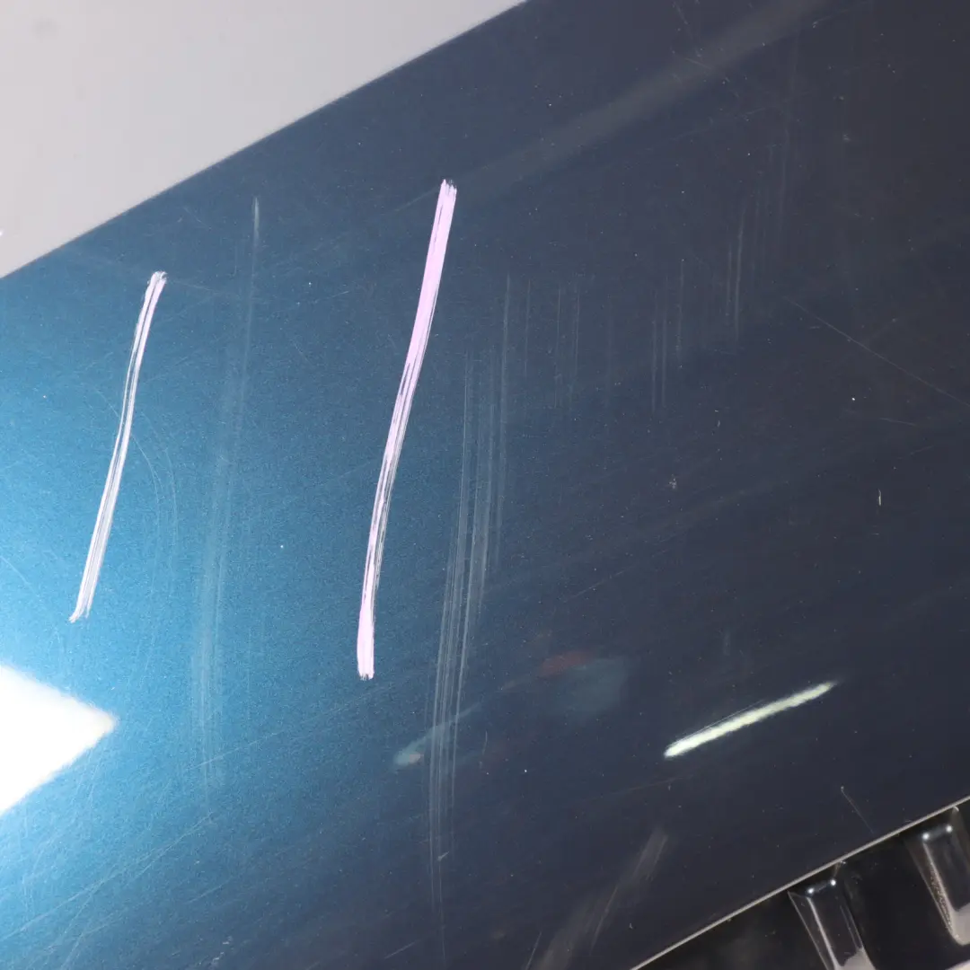 BMW X5 E70 LCI Side Wing Panel Front Left N/S Fender Tiefseeblau Blue - A76 - SKU 7222995-DSB - Part number 7222995