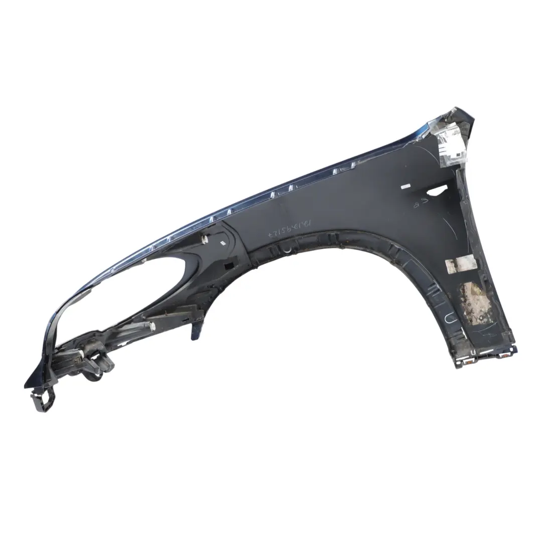 Side Wing Panel Front Right O/S Fender Tiefseeblau Metallic - A76 to BMW X5 E70 LCI with Part number 7222996 BMW X5 E70 LCI Side Wing Panel Front Right O/S Fender Tiefseeblau Metallic - A76 - SKU 7222996-DSB1 - Part number 7222996