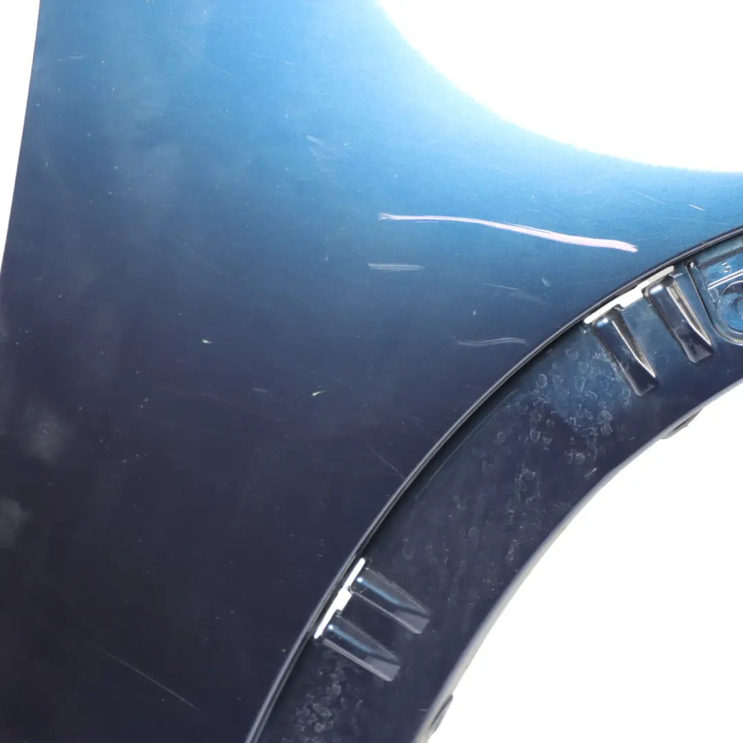 Side Wing Panel Front Right O/S Fender Tiefseeblau Metallic - A76 to BMW X5 E70 LCI with Part number 7222996 BMW X5 E70 LCI Side Wing Panel Front Right O/S Fender Tiefseeblau Metallic - A76 - SKU 7222996-DSB1 - Part number 7222996