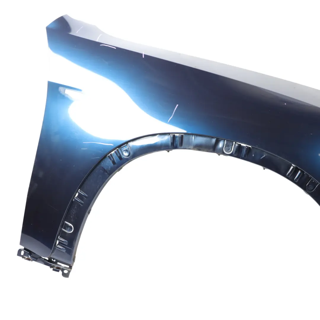 Side Wing Panel Front Right O/S Fender Tiefseeblau Metallic - A76 to BMW X5 E70 LCI with Part number 7222996 BMW X5 E70 LCI Side Wing Panel Front Right O/S Fender Tiefseeblau Metallic - A76 - SKU 7222996-DSB1 - Part number 7222996