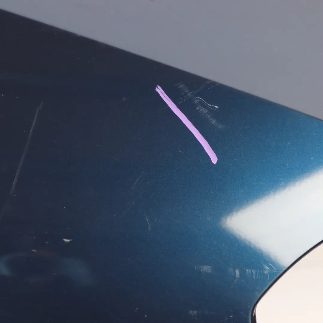 Side Wing Panel Front Right O/S Fender Tiefseeblau Metallic - A76 to BMW X5 E70 LCI with Part number 7222996 BMW X5 E70 LCI Side Wing Panel Front Right O/S Fender Tiefseeblau Metallic - A76 - SKU 7222996-DSB1 - Part number 7222996
