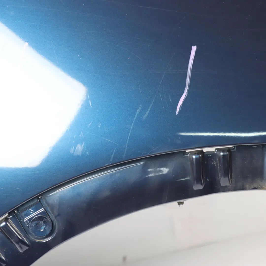 Side Wing Panel Front Right O/S Fender Tiefseeblau Metallic - A76 to BMW X5 E70 LCI with Part number 7222996 BMW X5 E70 LCI Side Wing Panel Front Right O/S Fender Tiefseeblau Metallic - A76 - SKU 7222996-DSB1 - Part number 7222996