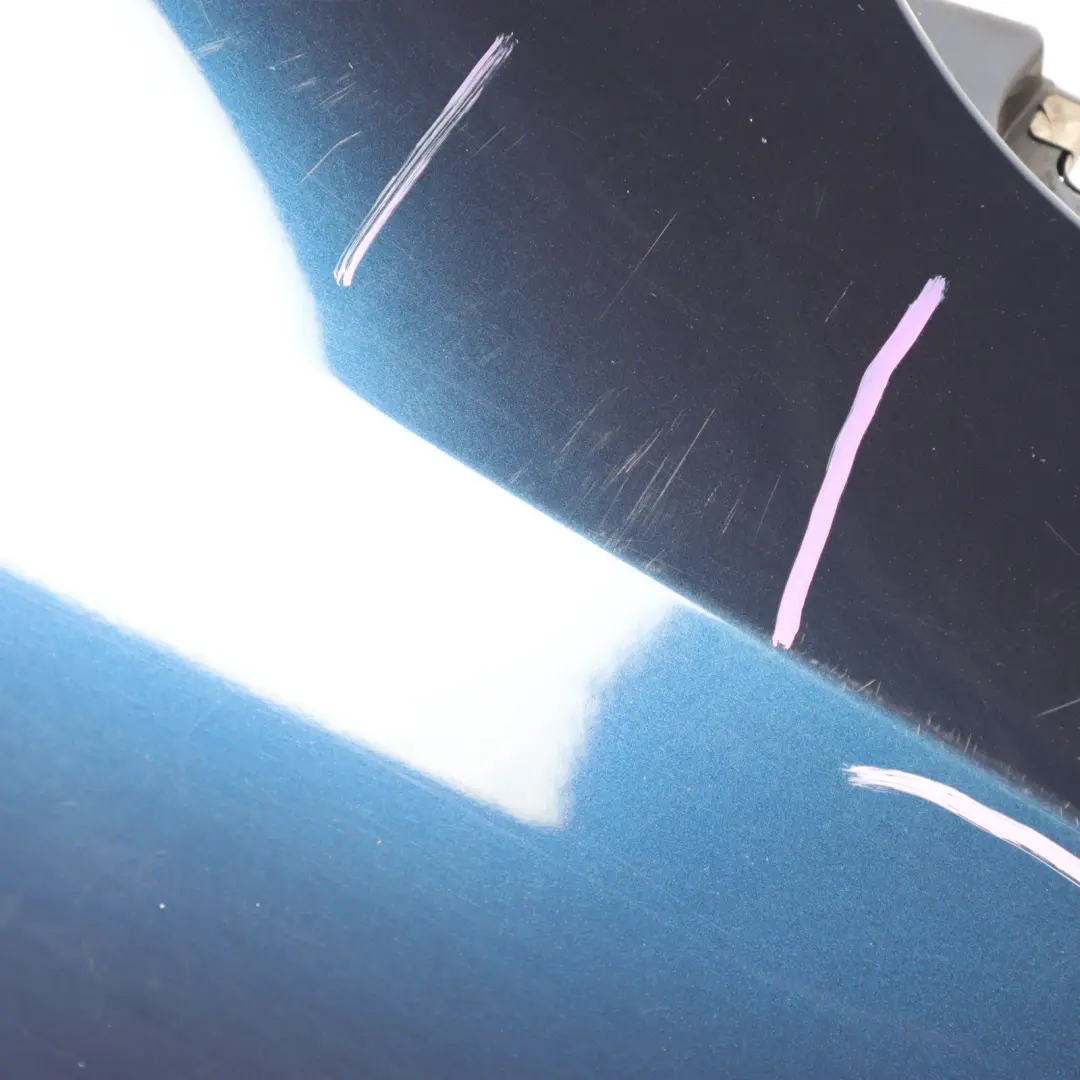 BMW X5 E70 LCI Side Wing Panel Front Right O/S Fender Tiefseeblau Metallic - A76 - SKU 7222996-DSB1 - Part number 7222996