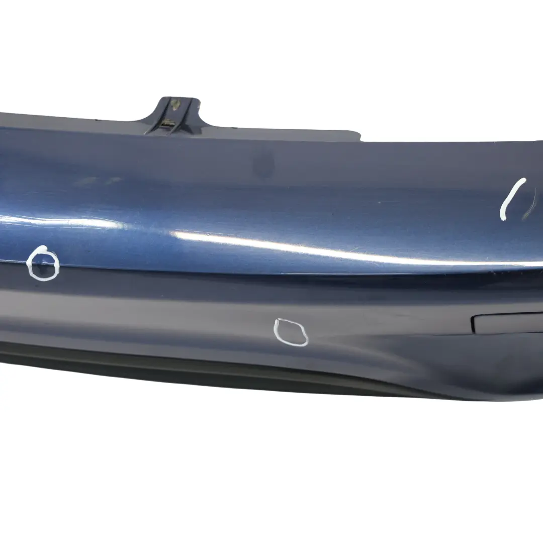 Bumper Rear Trim Panel Tiefseeblau Deep Sea Blue Metallic - A76 to BMW X5 E70 LCI with Part number 7227787 BMW X5 E70 LCI Bumper Rear Trim Panel Tiefseeblau Deep Sea Blue Metallic - A76 - SKU 7227787-DSB1 - Part number 7227787