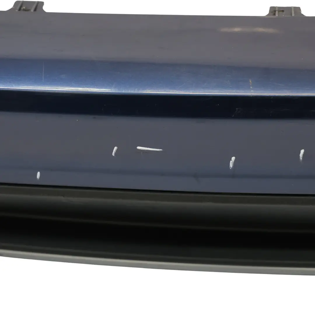 BMW X5 E70 LCI Bumper Rear Trim Panel Tiefseeblau Deep Sea Blue Metallic - A76 - SKU 7227787-DSB1 - Part number 7227787