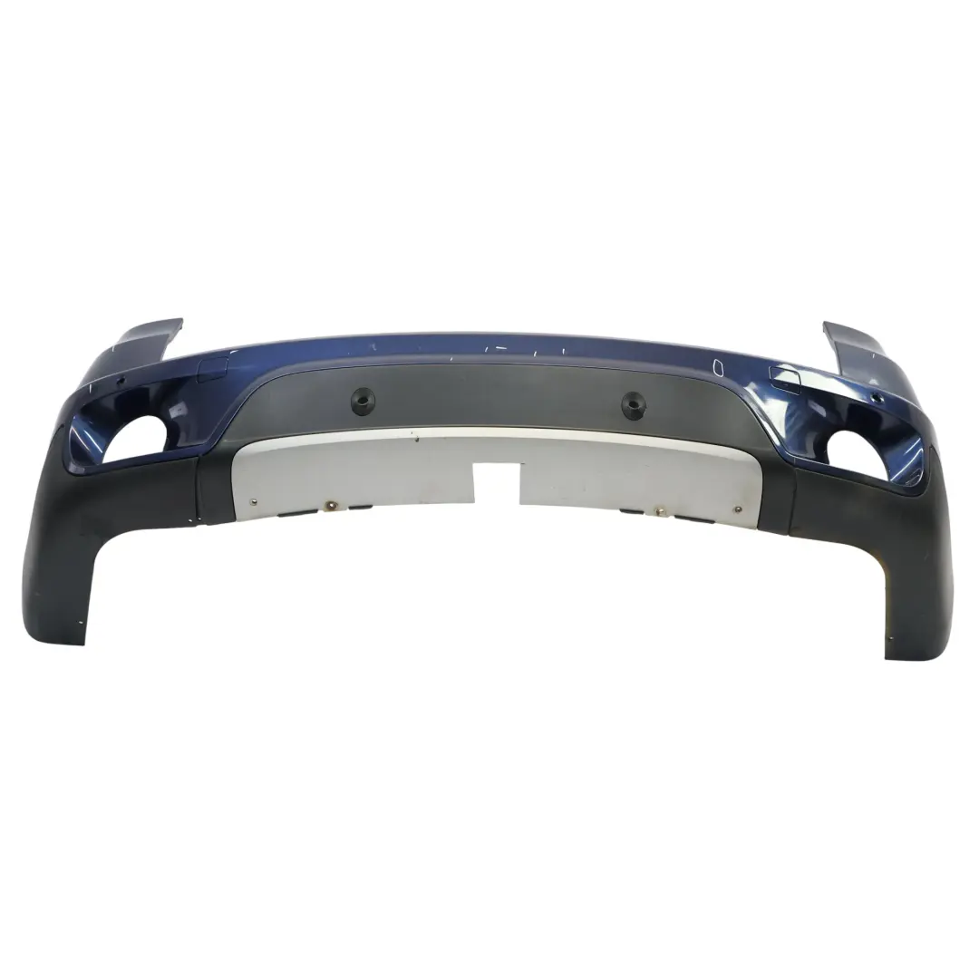 BMW X5 E70 LCI Bumper Rear Trim Panel Tiefseeblau Deep Sea Blue Metallic - A76 - SKU 7227787-DSB1 - Part number 7227787
