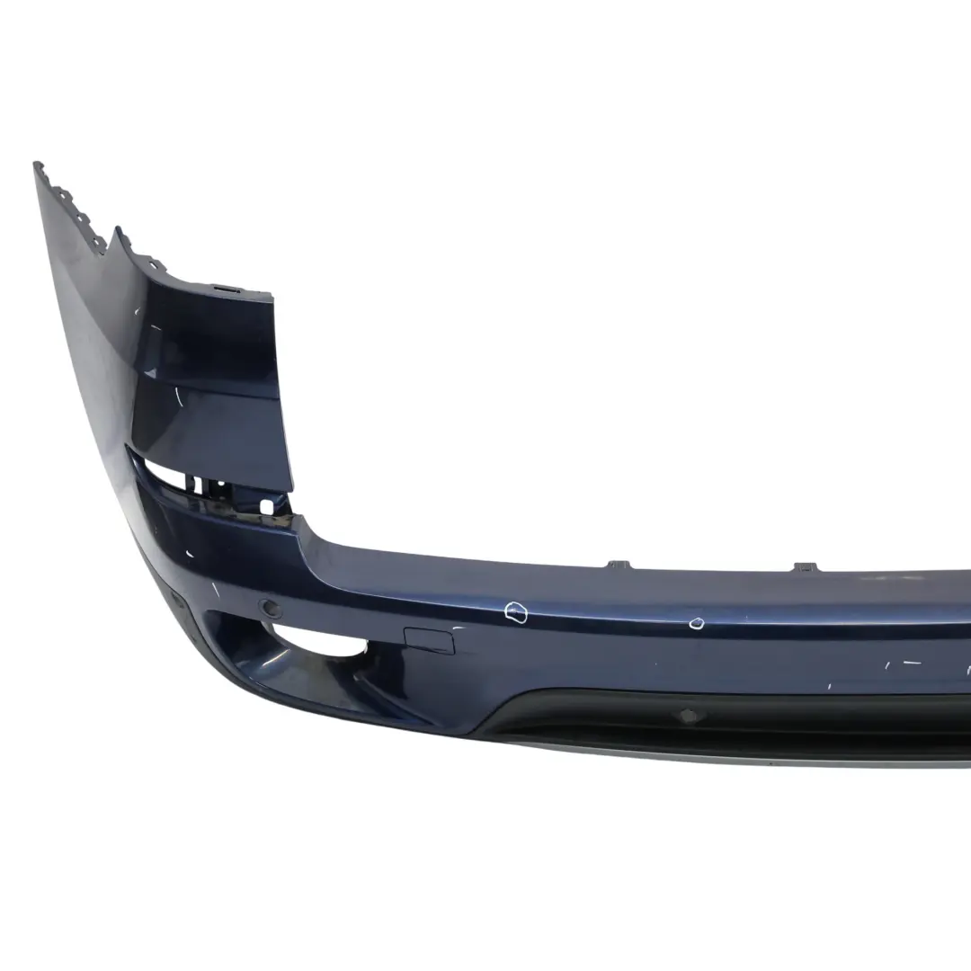BMW X5 E70 LCI Bumper Rear Trim Panel Tiefseeblau Deep Sea Blue Metallic - A76 - SKU 7227787-DSB1 - Part number 7227787