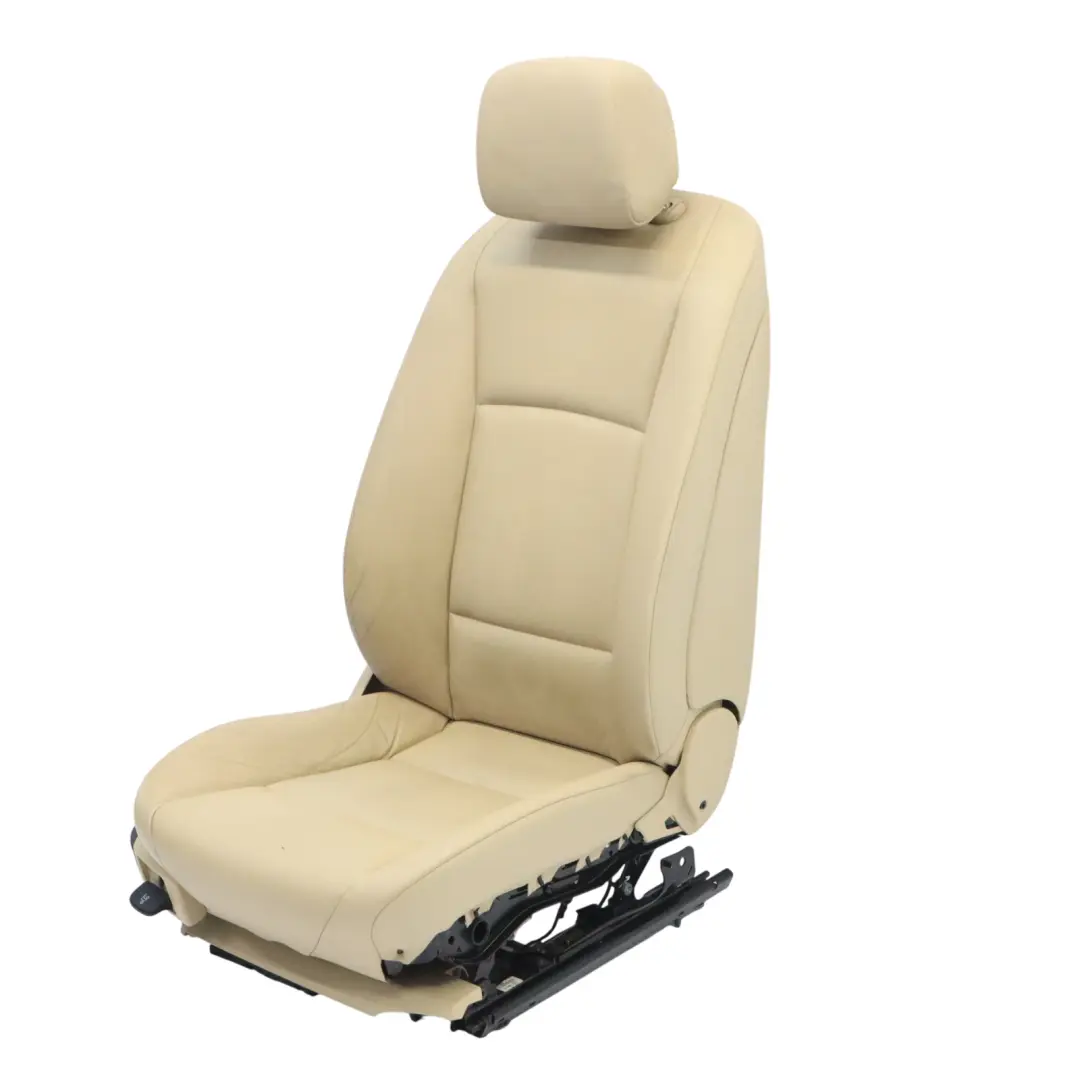 Front Seat BMW F10 F11 Right O/S Heated Leather Dakota Veneto Beige Interior to with Part number 7230649 Front Seat BMW F10 F11 Right O/S Heated Leather Dakota Veneto Beige Interior - SKU 7230649-5 - Part number 7230649