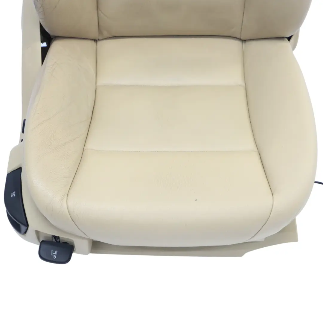  Front Seat BMW F10 F11 Right O/S Heated Leather Dakota Veneto Beige Interior - SKU 7230649-5 - Part number 7230649
