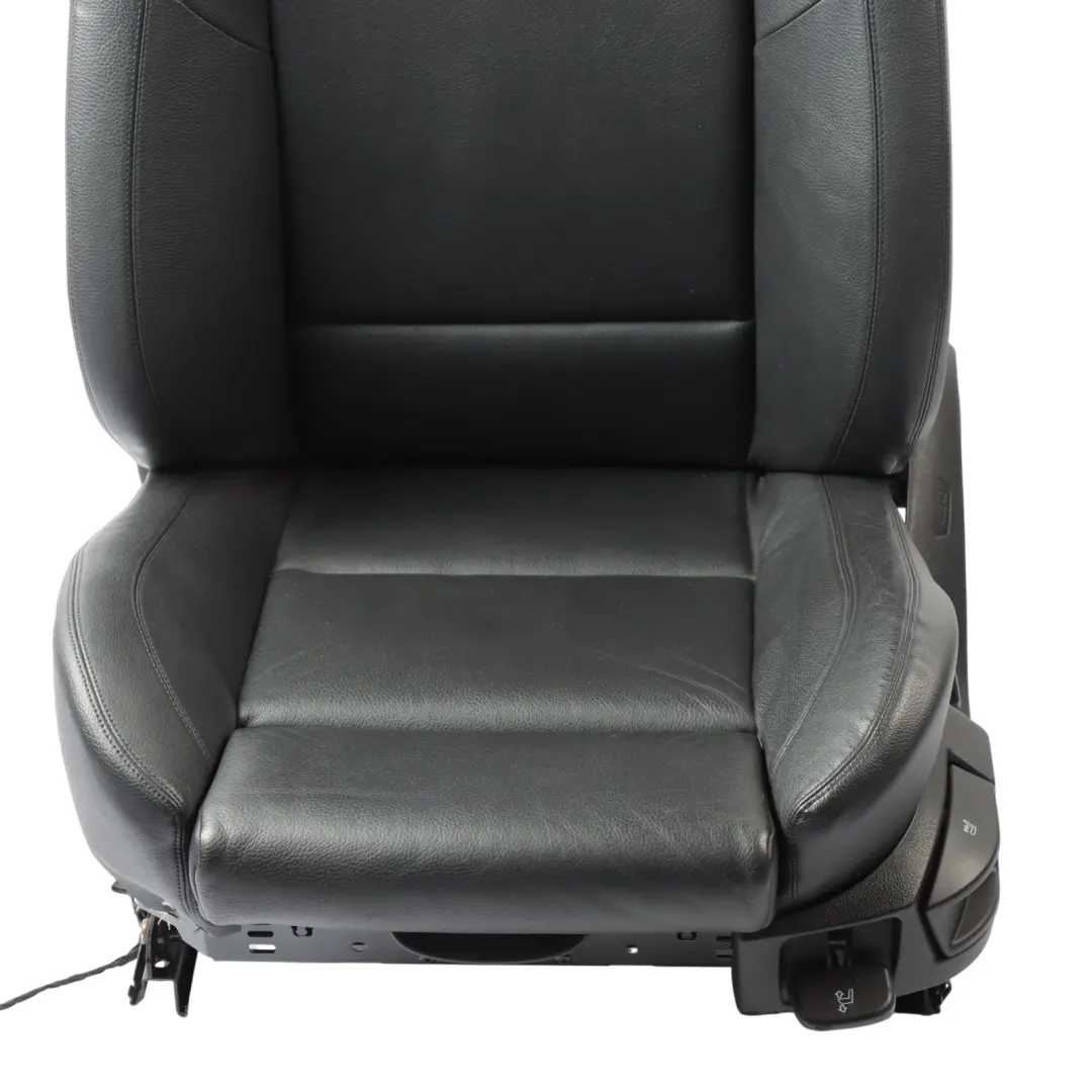  Front Seat BMW F10 F11 Sport Left N/S Interior Leather Dakota Black - SKU 7231174-6 - Part number 7231174