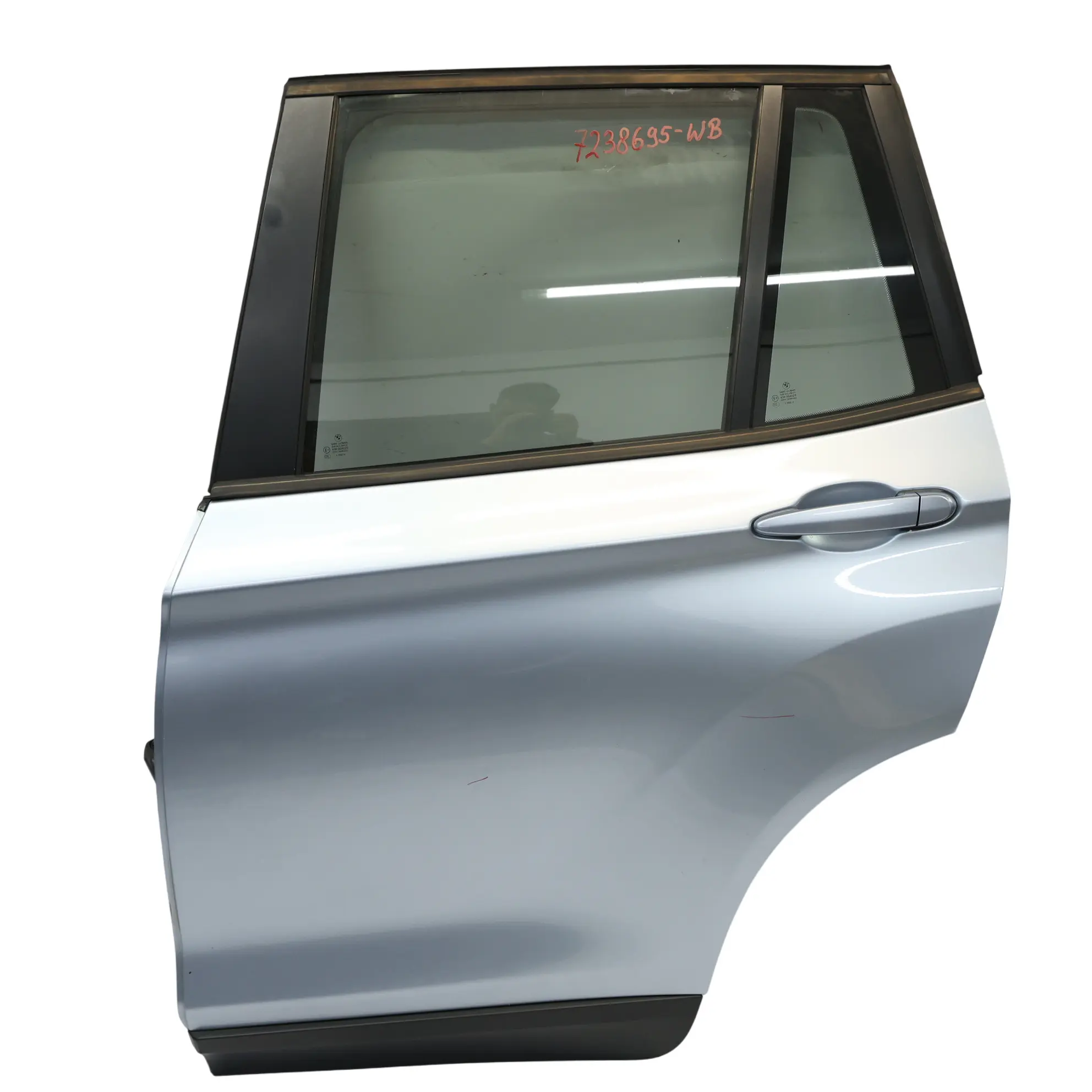 BMW X3 F25 Door Rear Left N/S Bluewater Blue Metallic - 896