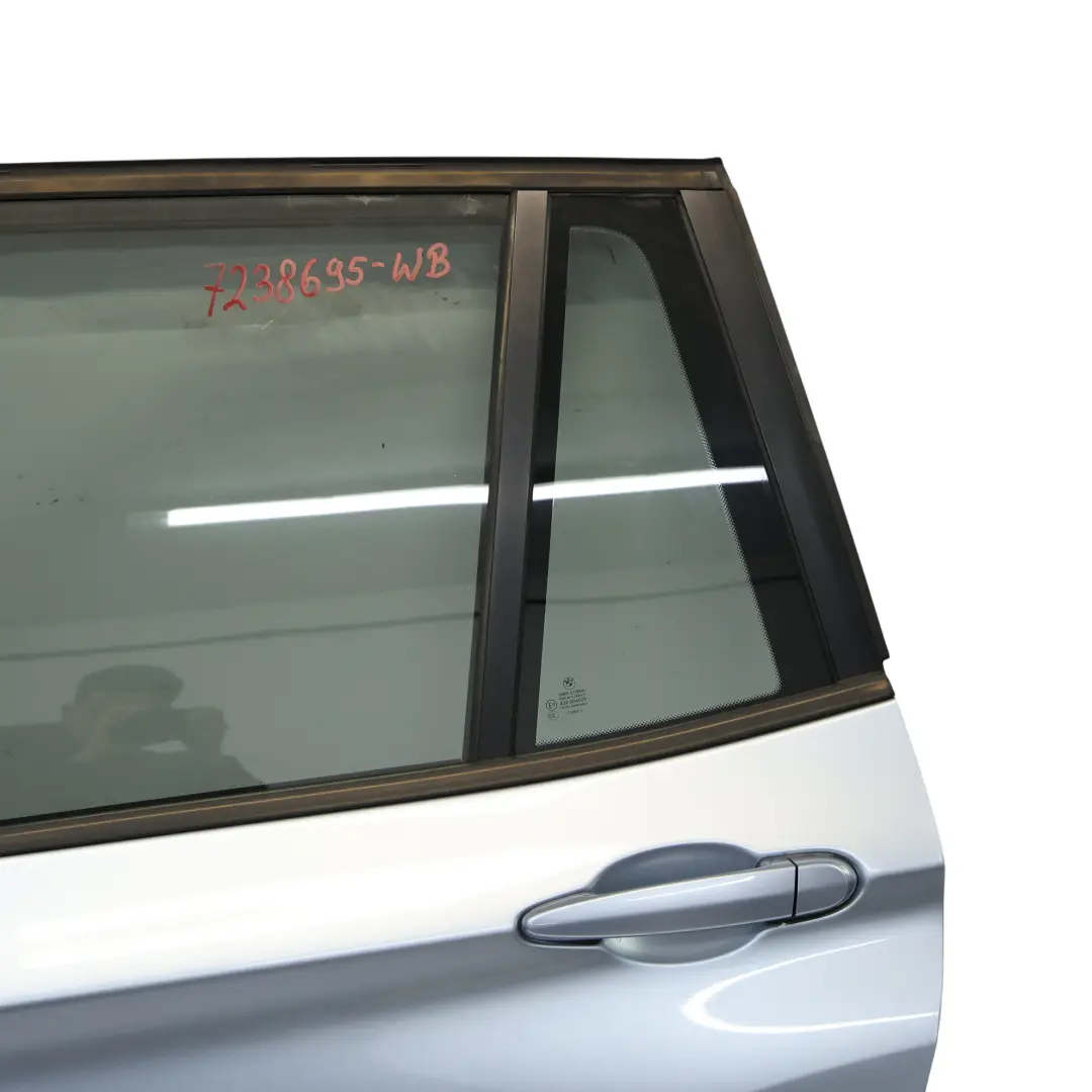 BMW X3 F25 Door Rear Left N/S Bluewater Blue Metallic - 896 - SKU 7238695-WB - Part number 7238695