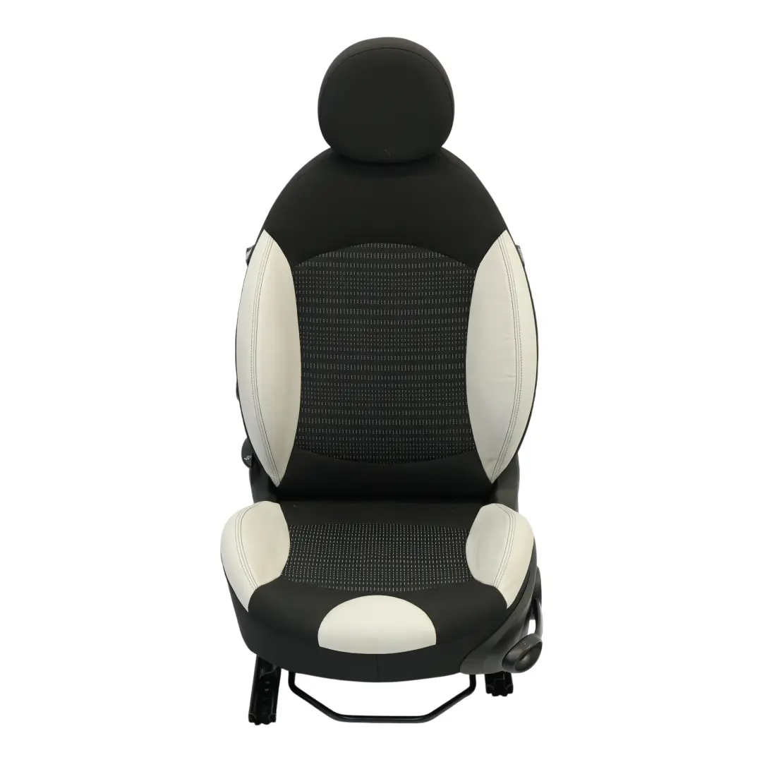 Mini R56 Sedile Anteriore Sport Tessuto Pelle Tech Bianco Interno Sinistro - SKU 7240983-1 - Numero di parte 7240984