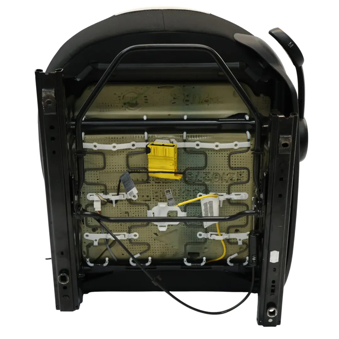 Mini R56 Vorder Sitz Sport Stoff Leder Tech Weiß Innen Ausstattung Links - SKU 7240983-1 - Teilenummer 7240984