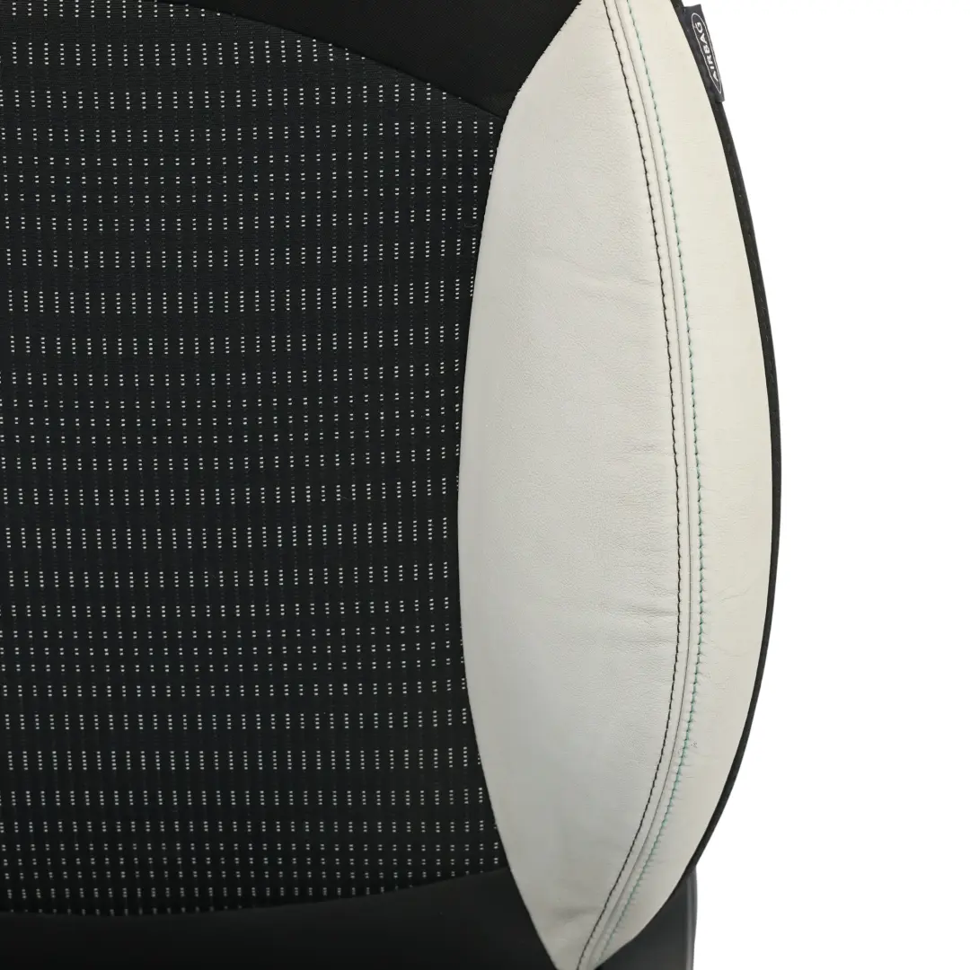 Vorder Sitz Sport Stoff Leder Tech Weiß Innen Ausstattung Links für Mini R56 mit Teilenummer 7240984 Mini R56 Vorder Sitz Sport Stoff Leder Tech Weiß Innen Ausstattung Links - SKU 7240983-1 - Teilenummer 7240984
