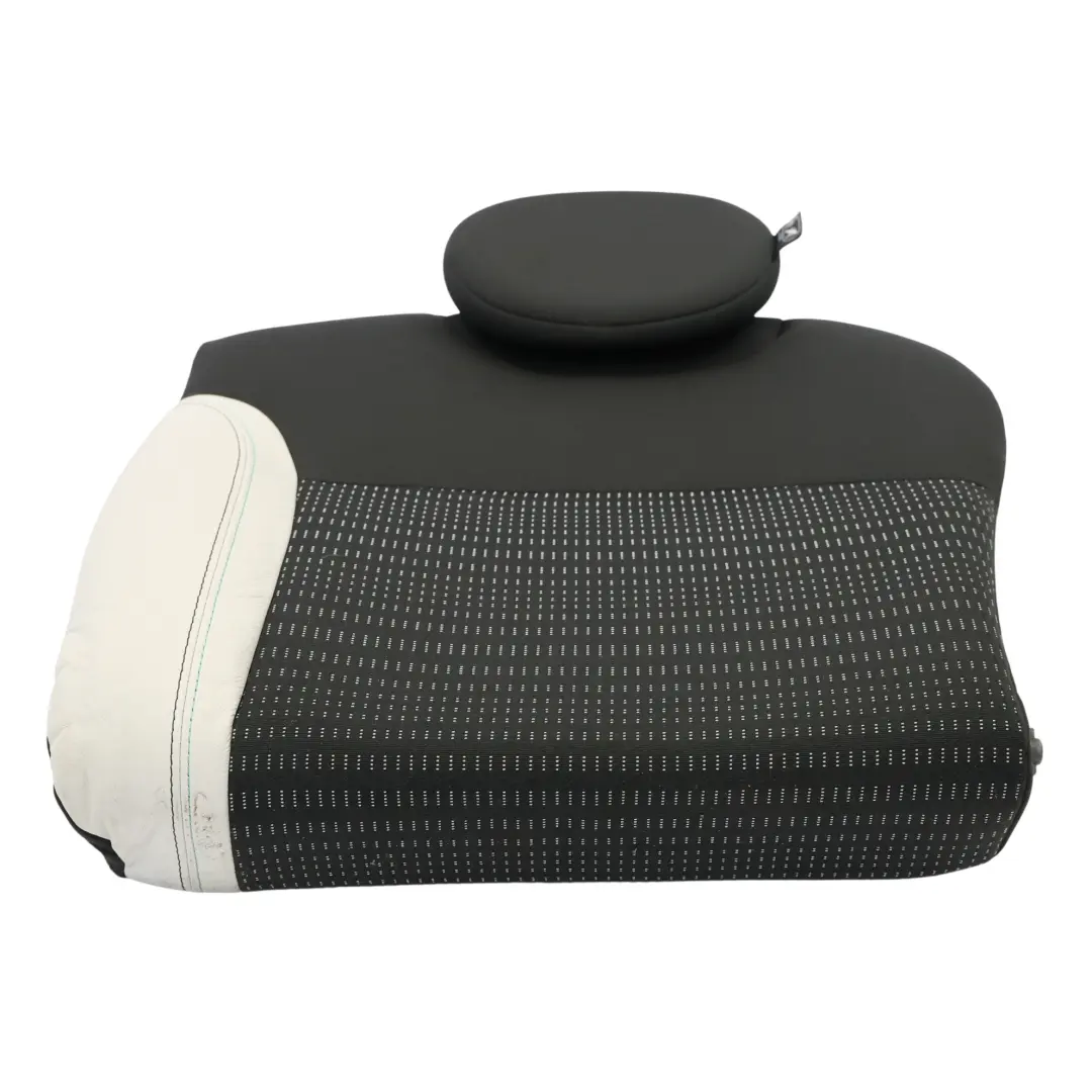 Respaldo Trasero Tela Cuero Cubierta Izquierda para Mini R56 con número de pieza 7240987 Mini R56 Respaldo Trasero Tela Cuero Cubierta Izquierda - SKU 7240987 - Número de pieza 7240987