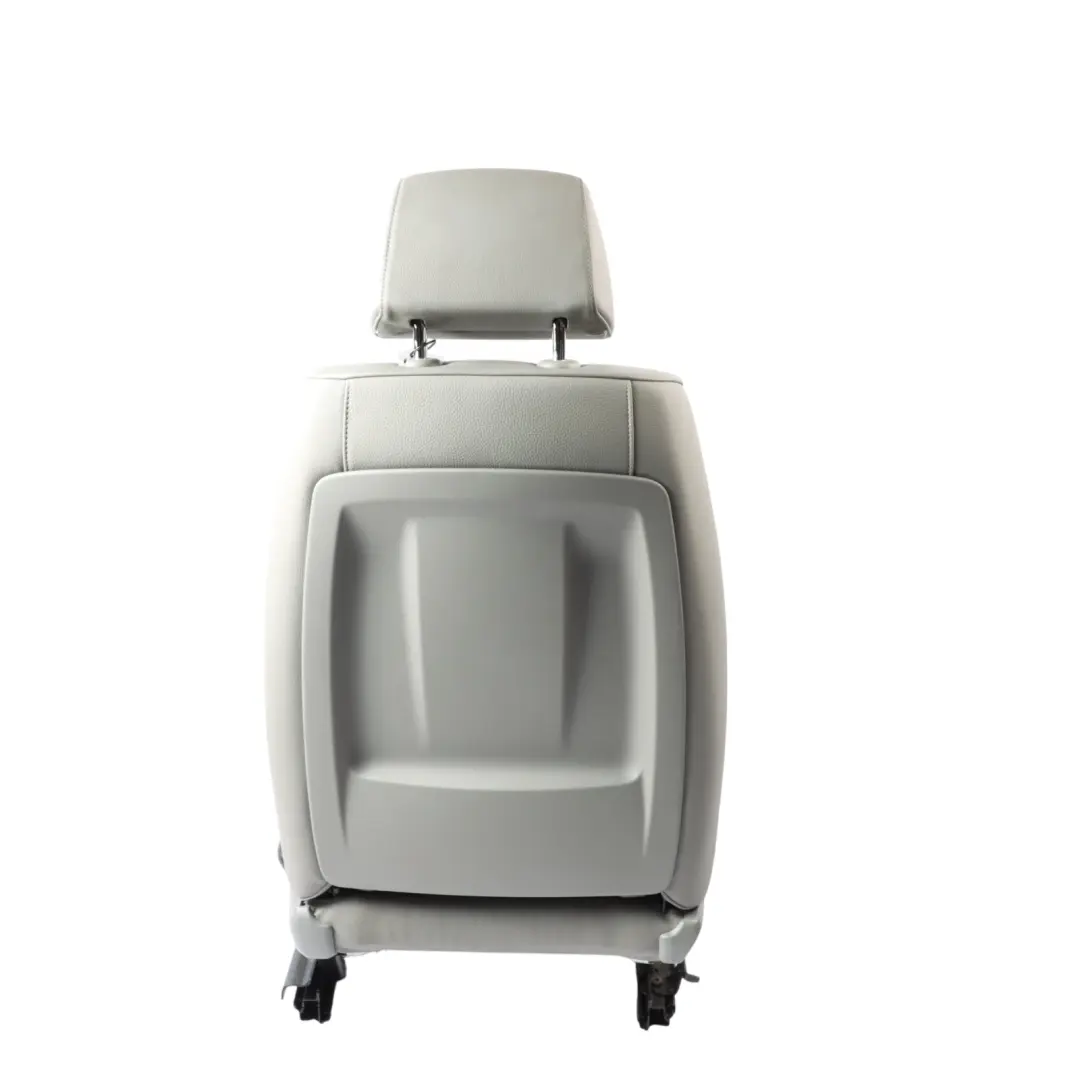 Front Left N/S Interior Leather Dakota Grey to BMW E90 E91 LCI Seat with Part number 7246801 BMW E90 E91 LCI Seat Front Left N/S Interior Leather Dakota Grey - SKU 7246801-1 - Part number 7246801