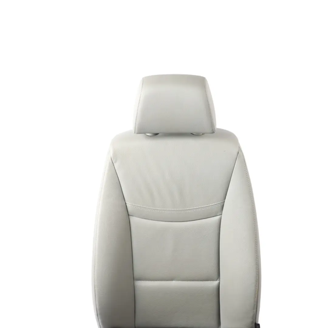 BMW E90 E91 LCI Seat Front Left N/S Interior Leather Dakota Grey - SKU 7246801-1 - Part number 7246801