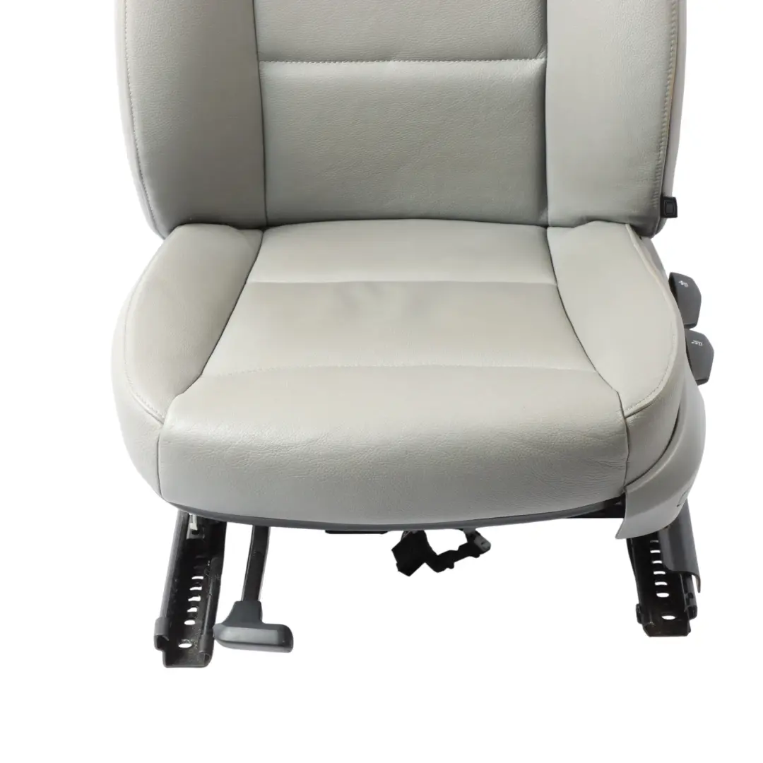 BMW E90 E91 LCI Seat Front Left N/S Interior Leather Dakota Grey - SKU 7246801-1 - Part number 7246801