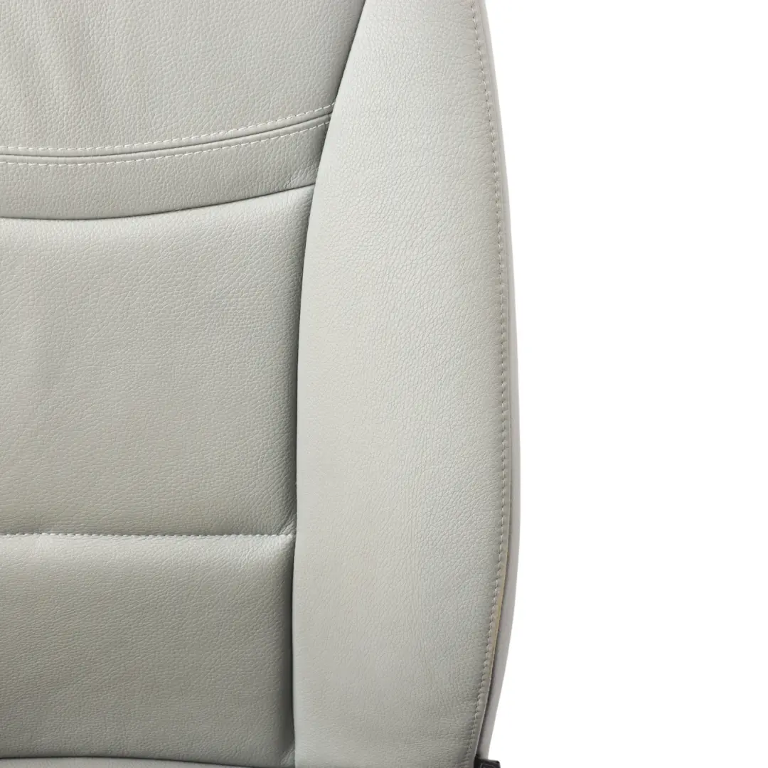 Front Left N/S Interior Leather Dakota Grey to BMW E90 E91 LCI Seat with Part number 7246801 BMW E90 E91 LCI Seat Front Left N/S Interior Leather Dakota Grey - SKU 7246801-1 - Part number 7246801