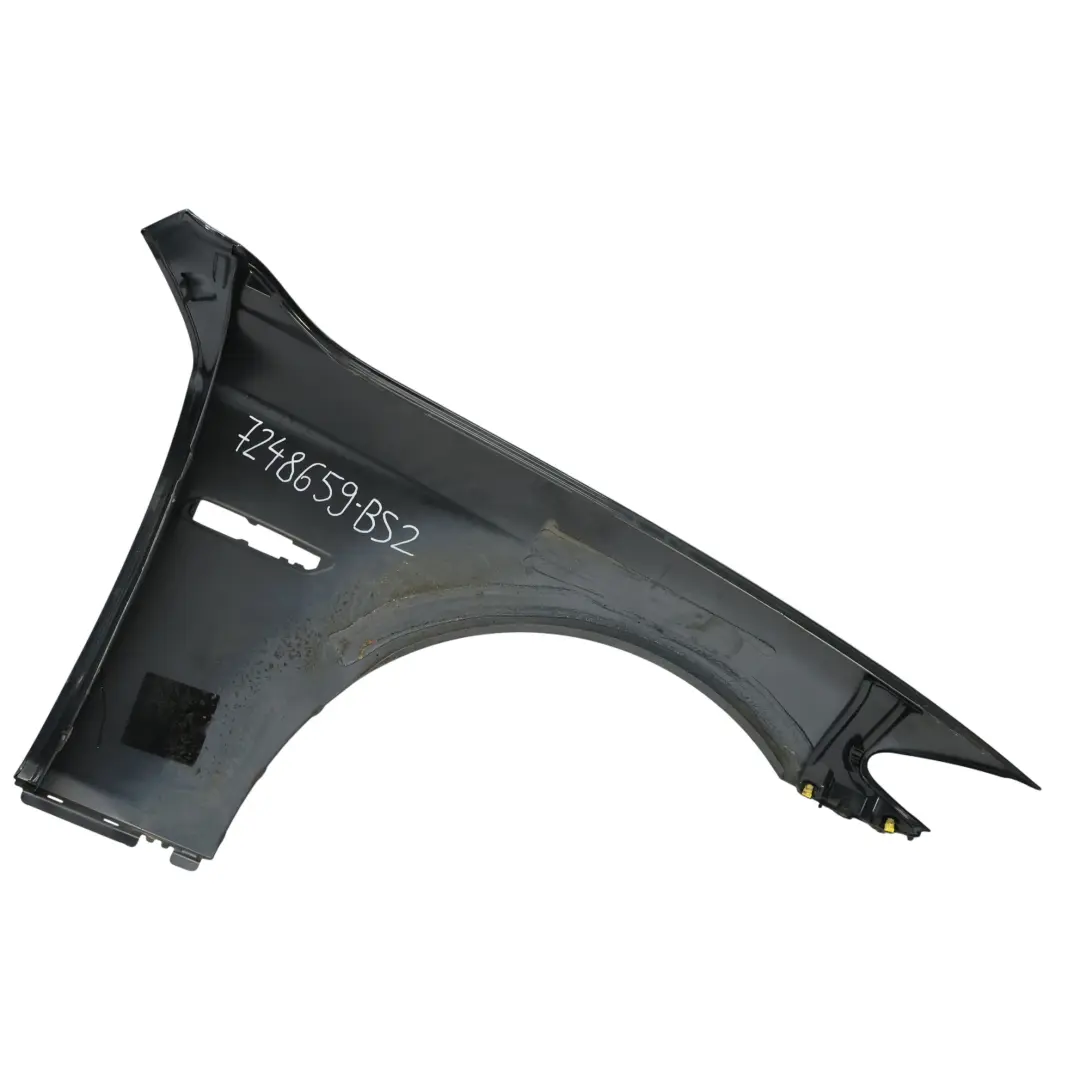 Delantero Izquierdo Fender Side Wing Panel Black Sapphire - 475 para BMW F10 F11 con número de pieza 7248659 BMW F10 F11 Delantero Izquierdo Fender Side Wing Panel Black Sapphire - 475 - SKU 7248659-BS2 - Número de pieza 7248659