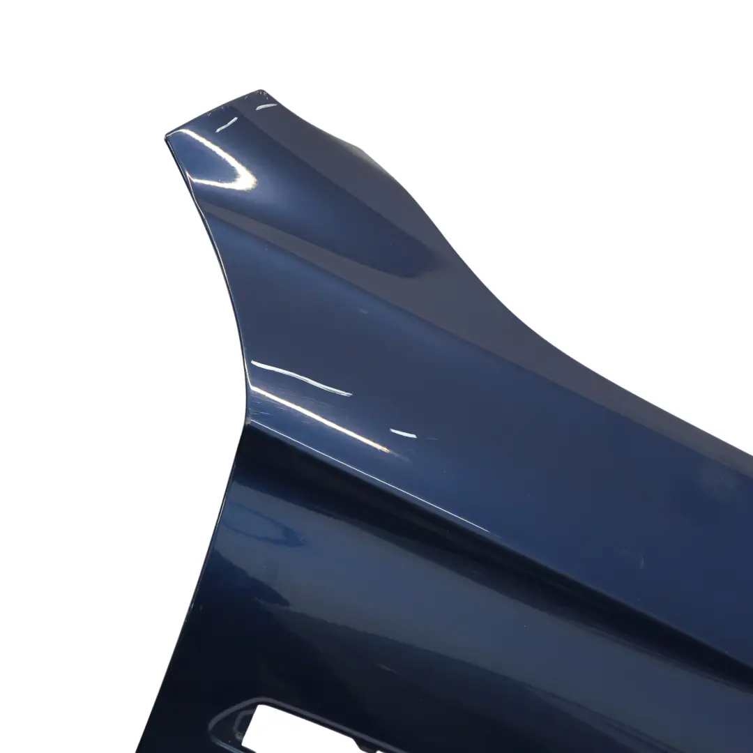 Wing Fender Front Right O/S Side Panel Tiefseeblau Blue Metallic A76 to BMW F10 F11 with Part number 7248660 BMW F10 F11 Wing Fender Front Right O/S Side Panel Tiefseeblau Blue Metallic A76 - SKU 7248660-DSB1 - Part number 7248660