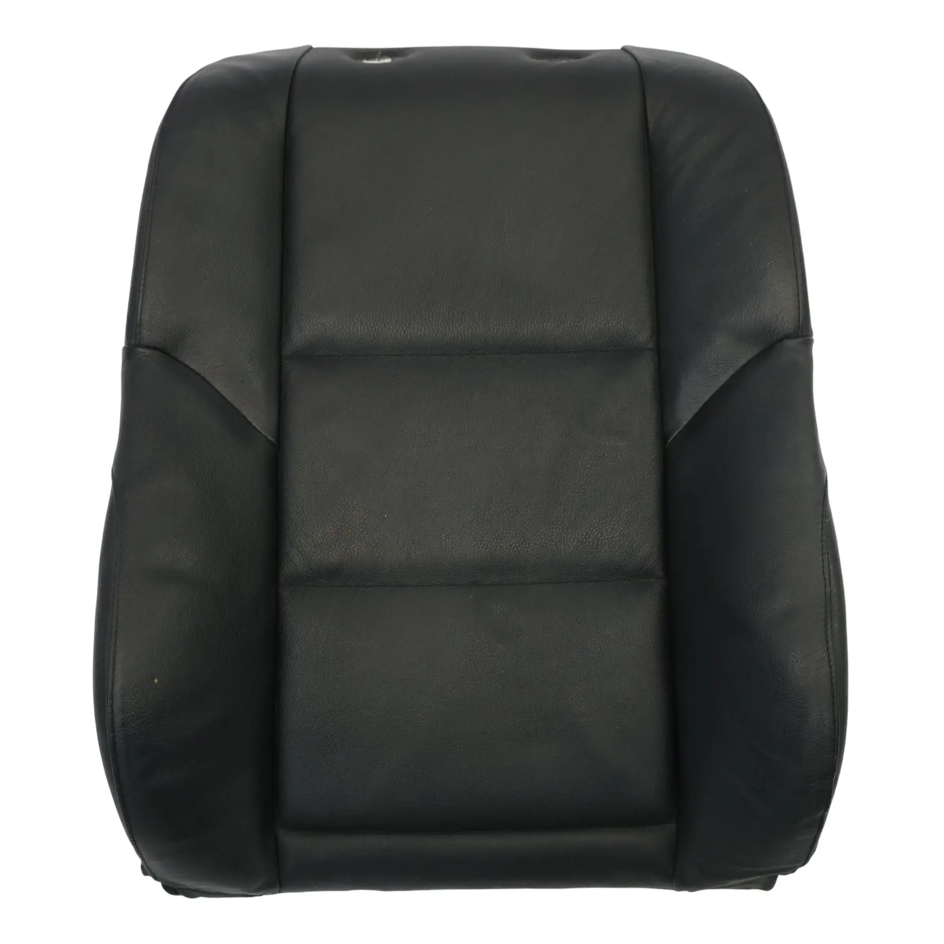 BMW E60 E61 Sport riscaldato sedile anteriore sinistro copertura in pelle nero