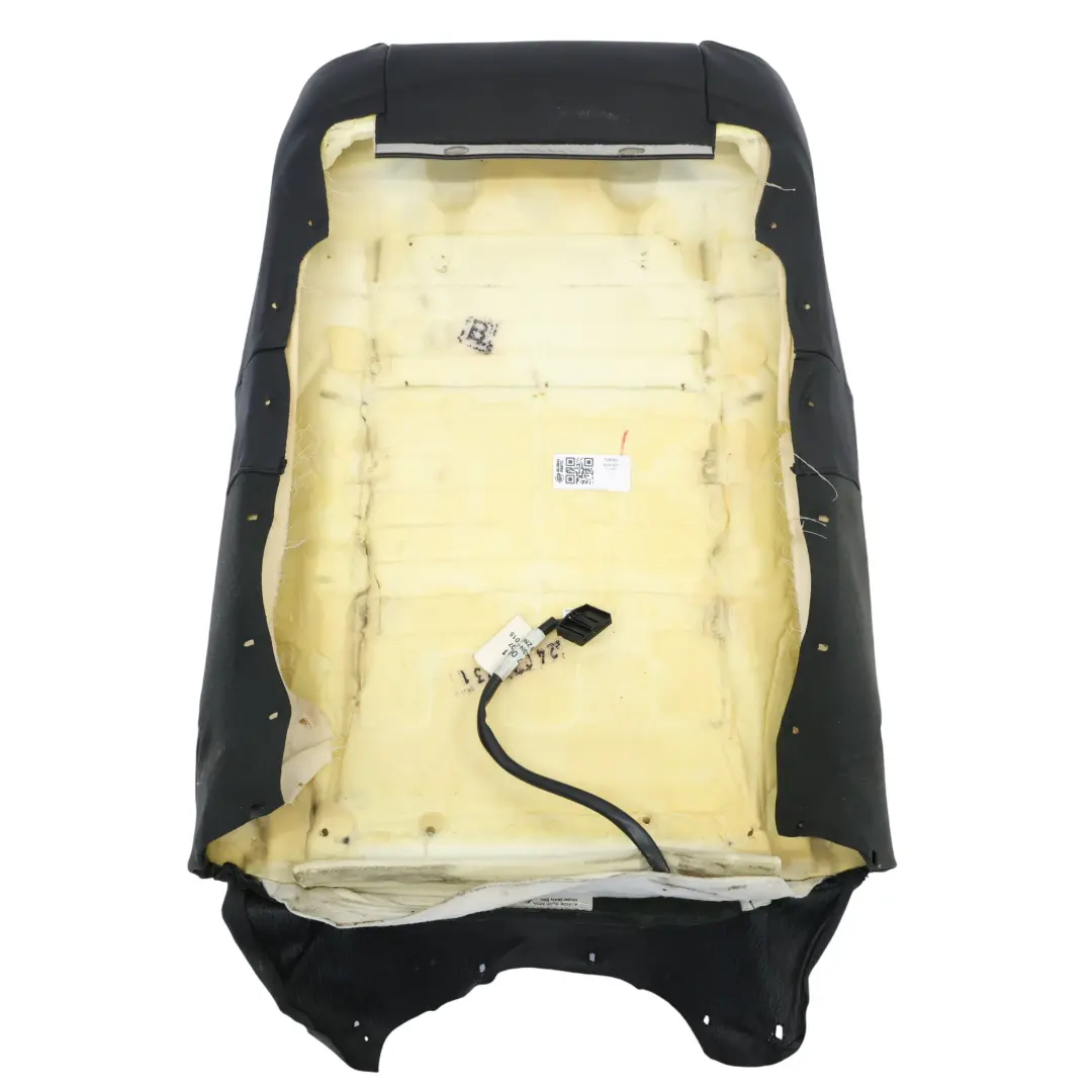 BMW E60 E61 Sport riscaldato sedile anteriore sinistro copertura in pelle nero - SKU 7249382 - Numero di parte 7249382