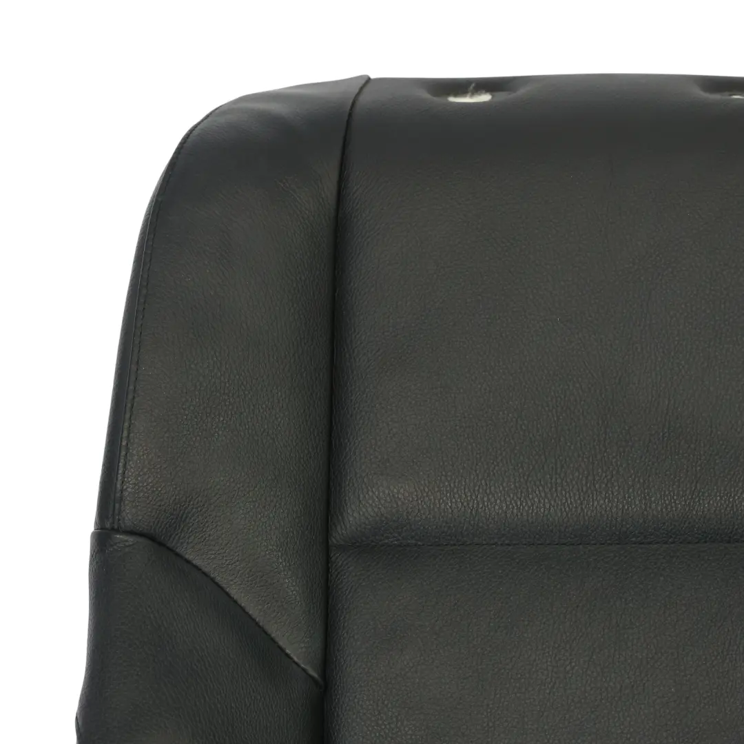 BMW E60 E61 Sport riscaldato sedile anteriore sinistro copertura in pelle nero - SKU 7249382 - Numero di parte 7249382