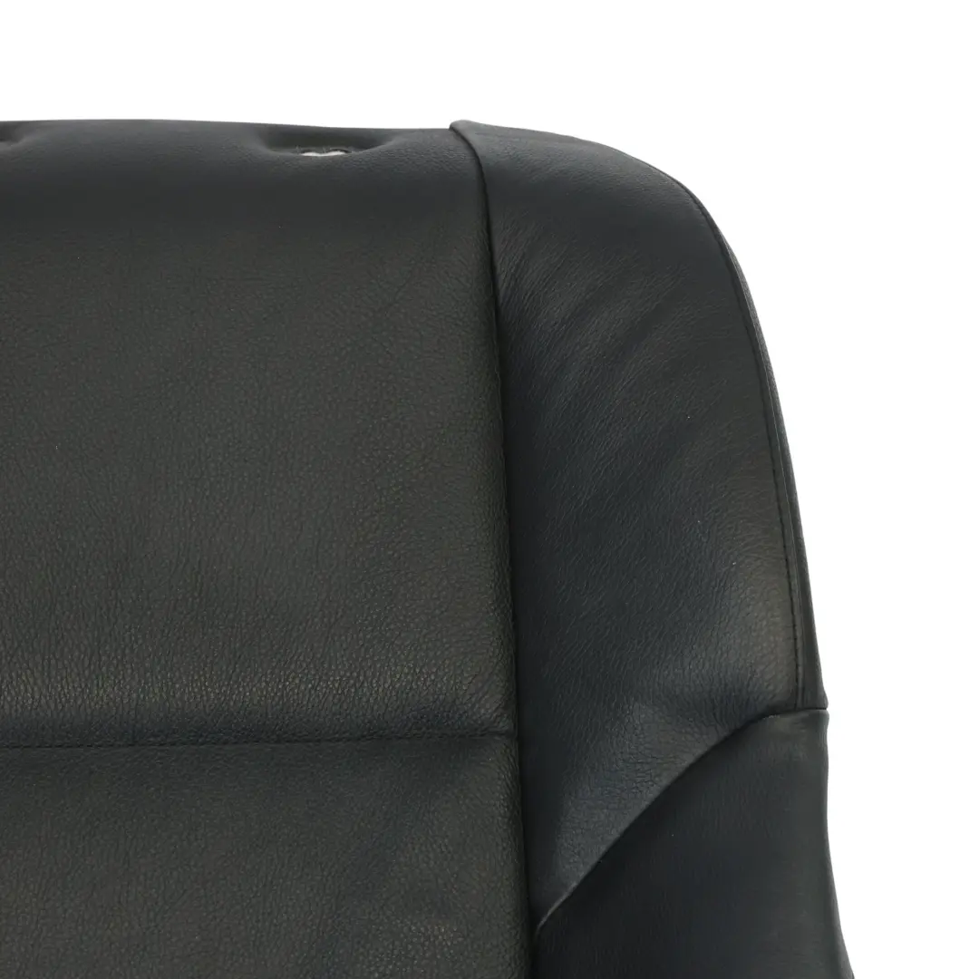 BMW E60 Sport Heated Front Left Right N/O/S Seat Backrest Cover Leather Black - SKU 7249382 - Part number 7249382