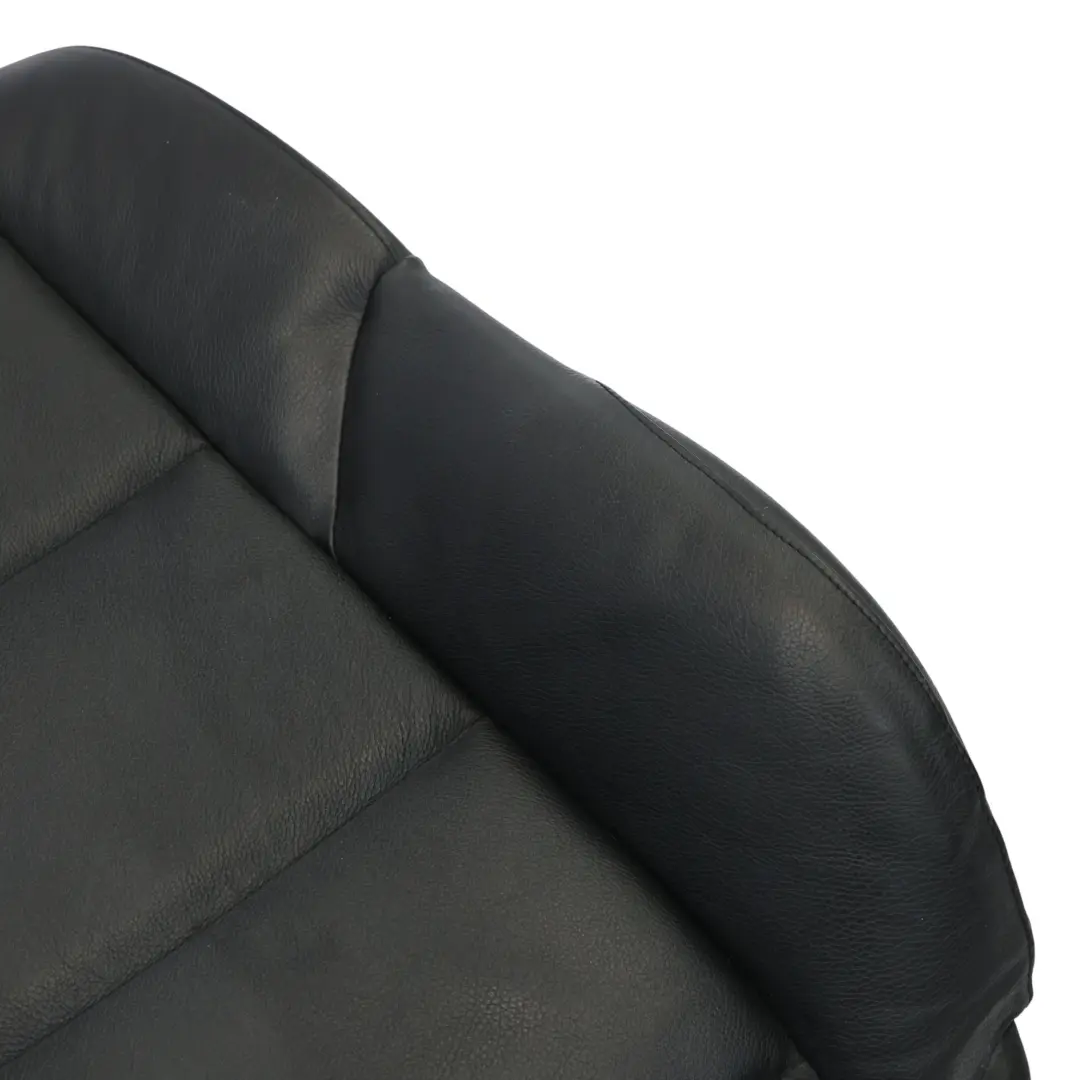 BMW E60 Sport Heated Front Left Right N/O/S Seat Backrest Cover Leather Black - SKU 7249382 - Part number 7249382