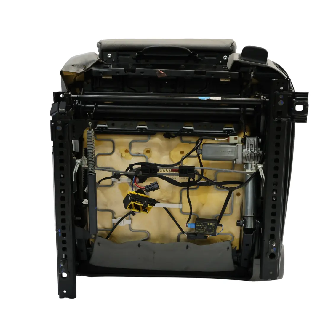 Grey Leather Front Left N/S Seat to BMW 5 Series E60 E61 M Sport Dakota with Part number 7249383 BMW 5 Series E60 E61 M Sport Dakota Grey Leather Front Left N/S Seat - SKU 7249383-1 - Part number 7249383