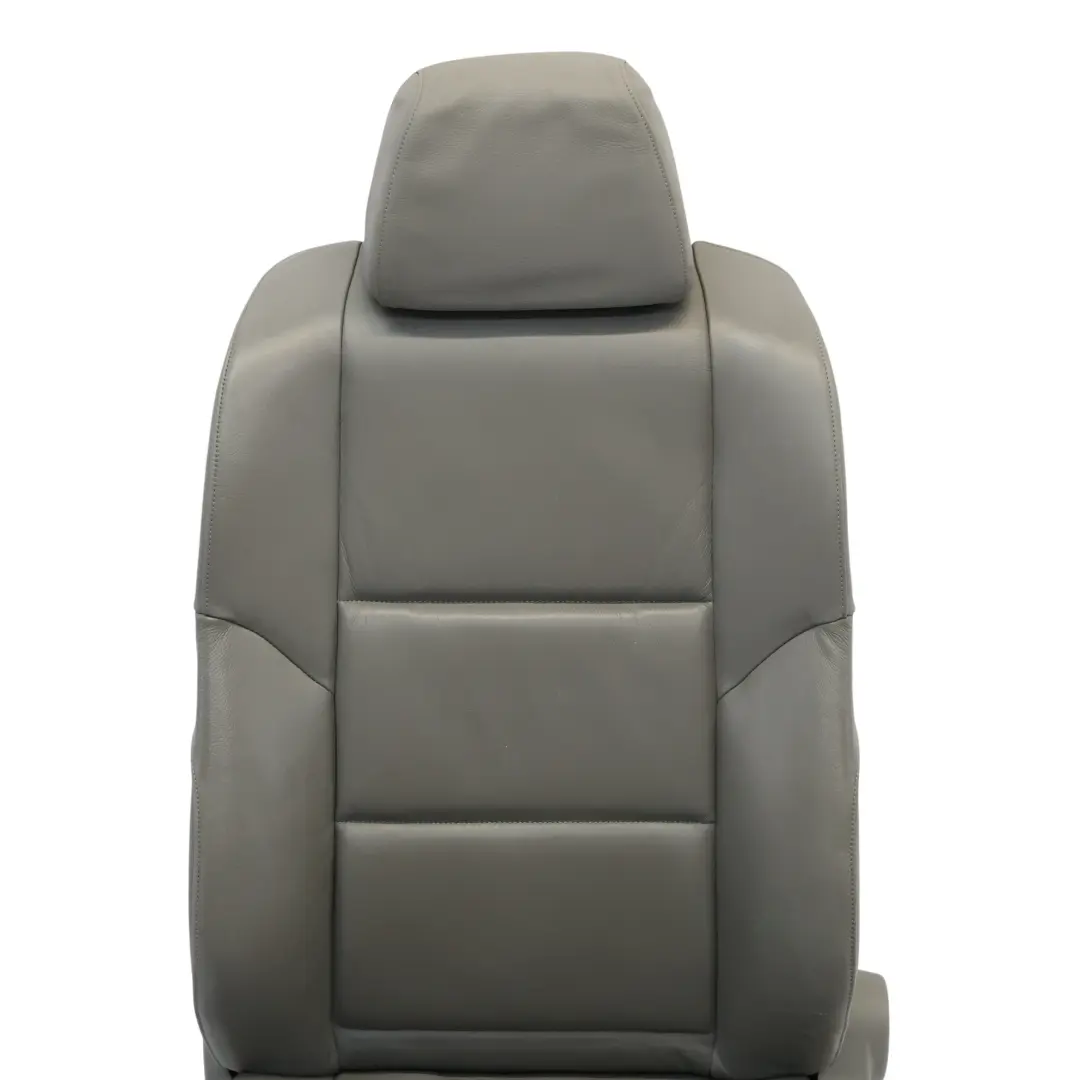 Grey Leather Front Left N/S Seat to BMW 5 Series E60 E61 M Sport Dakota with Part number 7249383 BMW 5 Series E60 E61 M Sport Dakota Grey Leather Front Left N/S Seat - SKU 7249383-1 - Part number 7249383