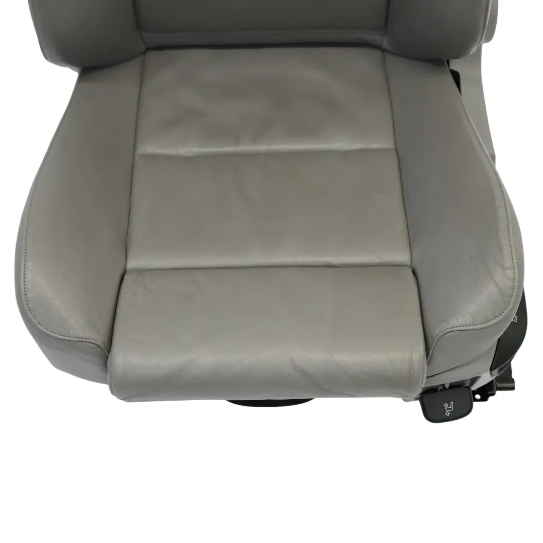 BMW 5 Series E60 E61 M Sport Dakota Grey Leather Front Left N/S Seat - SKU 7249383-1 - Part number 7249383