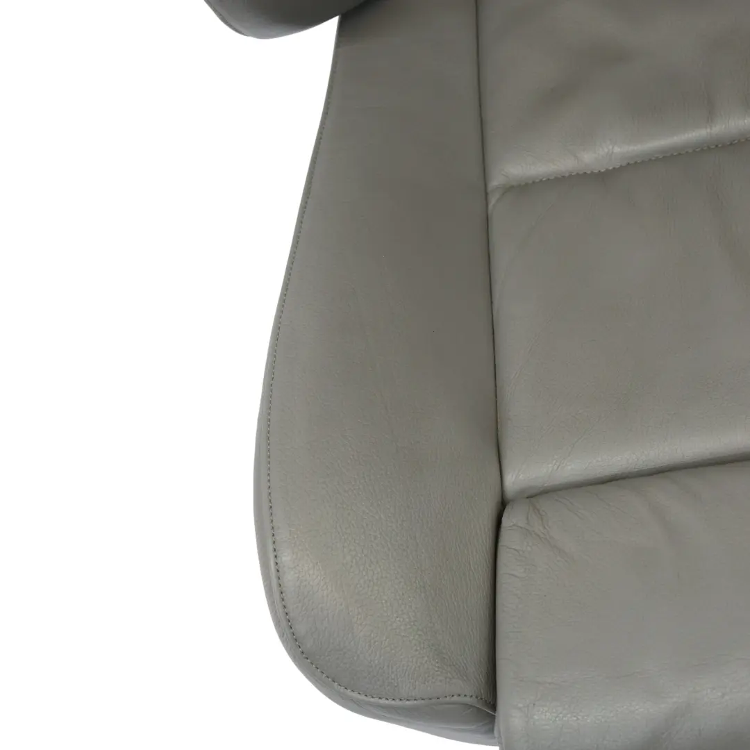 BMW 5 Series E60 E61 M Sport Dakota Grey Leather Front Left N/S Seat - SKU 7249383-1 - Part number 7249383