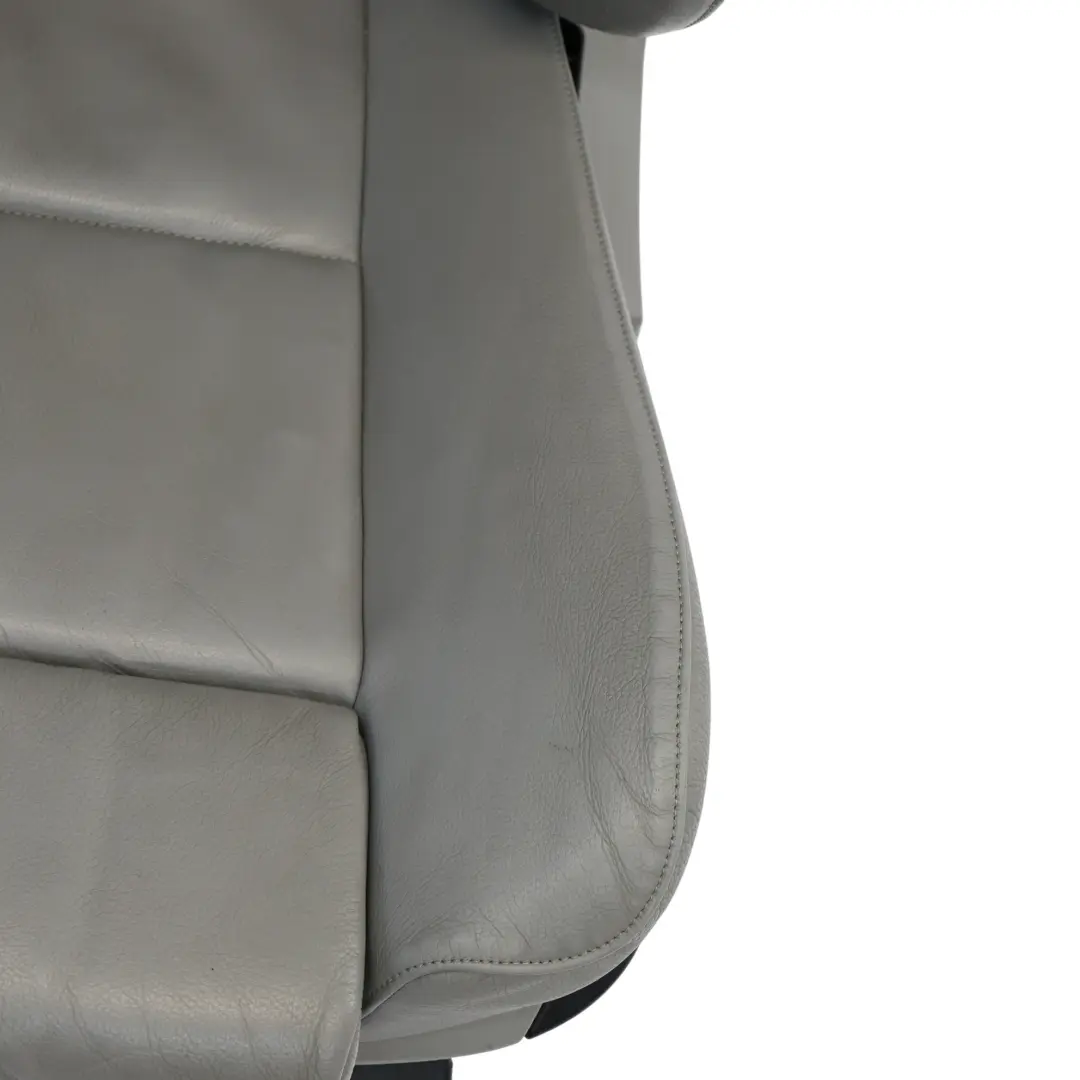 BMW 5 Series E60 E61 M Sport Dakota Grey Leather Front Left N/S Seat - SKU 7249383-1 - Part number 7249383