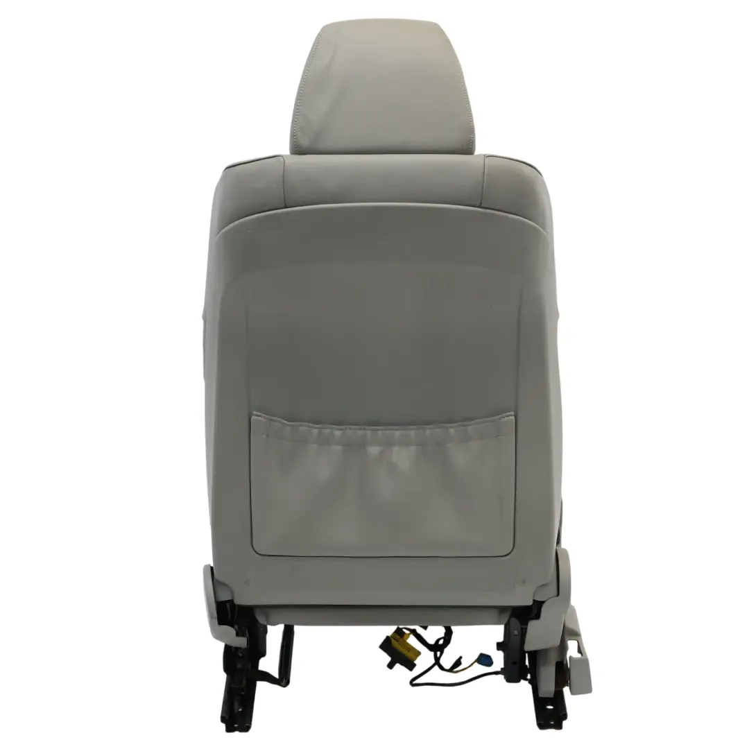 Grigio Pelle Sedile Anteriore Destro per BMW E60 E61 M Sport Dakota con numero di parte 7249383 BMW E60 E61 M Sport Dakota Grigio Pelle Sedile Anteriore Destro - SKU 7249383 - Numero di parte 7249383