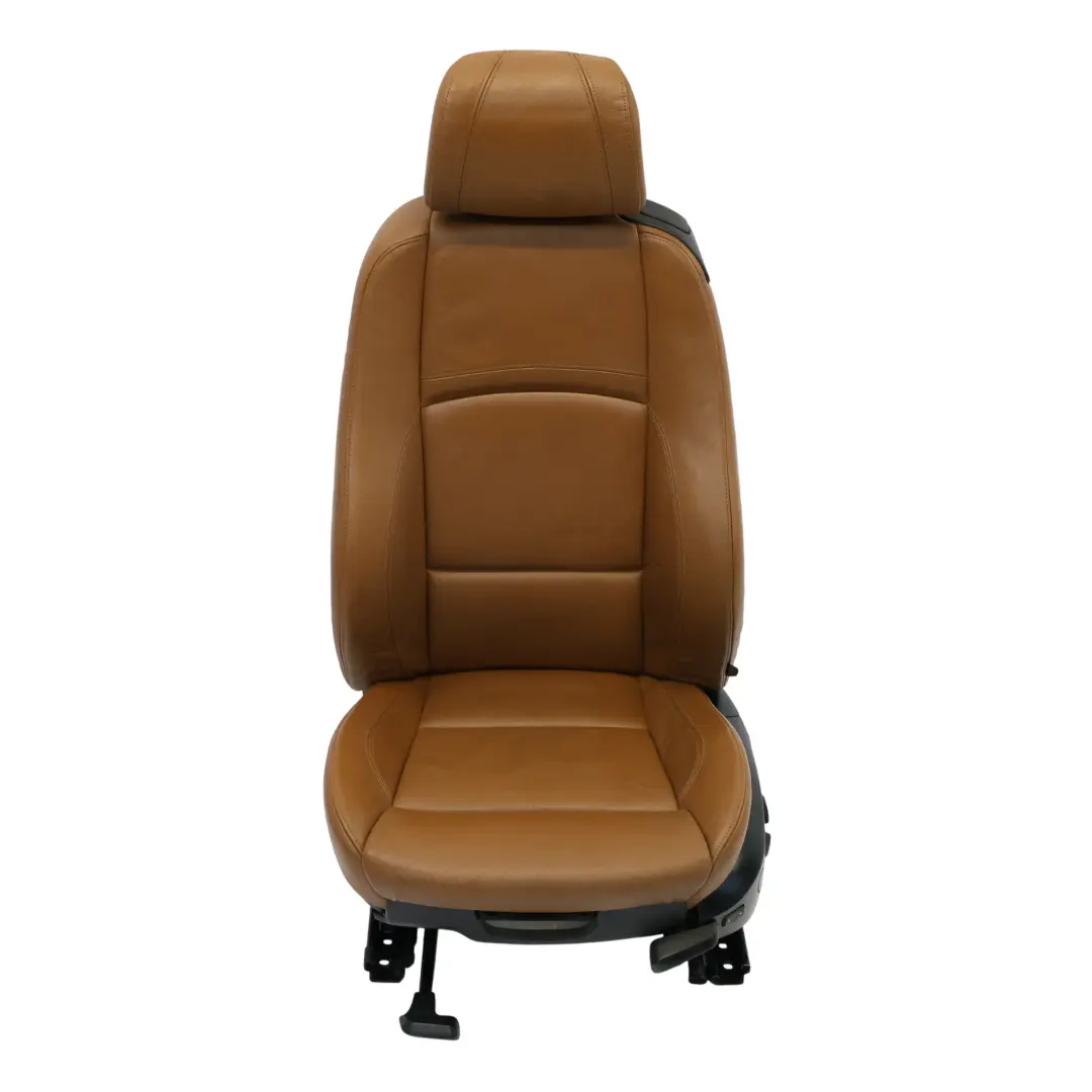 BMW E92 Coupe Fotel Sport Przedni Lewy Przód Skórzany Brązowy - SKU 7253254-1 - Numer Części 7253254