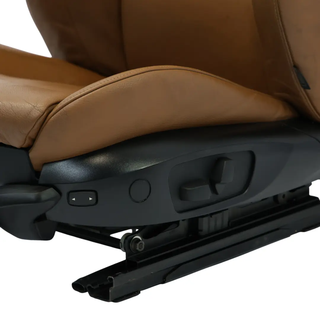 Asiento Deportivo Delantero Izquierdo Interior Cuero Saddle Brown para BMW E92 Coupe con número de pieza 7253254 BMW E92 Coupe Asiento Deportivo Delantero Izquierdo Interior Cuero Saddle Brown - SKU 7253254-1 - Número de pieza 7253254