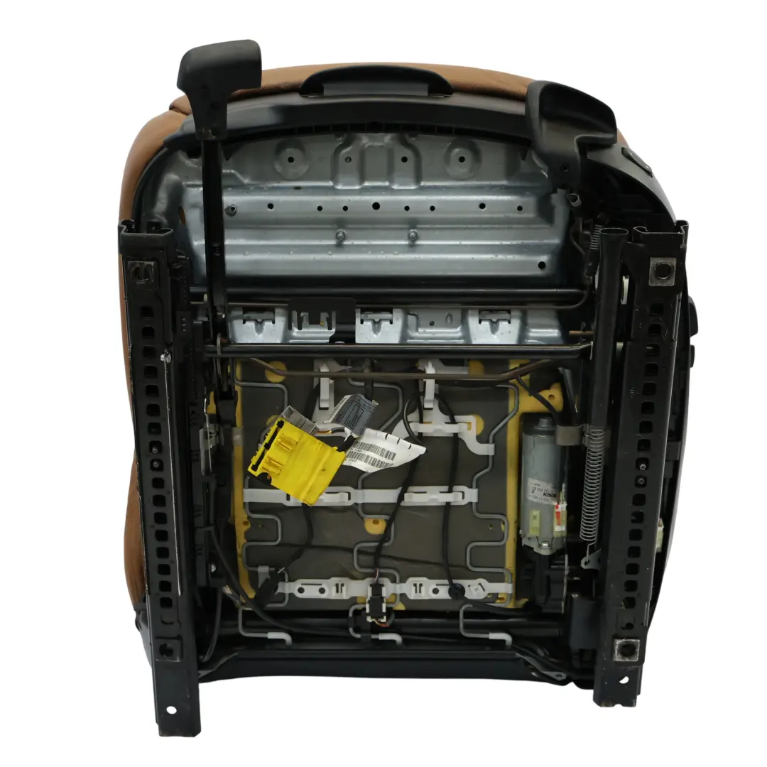 BMW E92 Coupe Sport Sitz Vorne Links Interieur Elektrisches Leder Sattelbraun - SKU 7253254-1 - Teilenummer 7253254