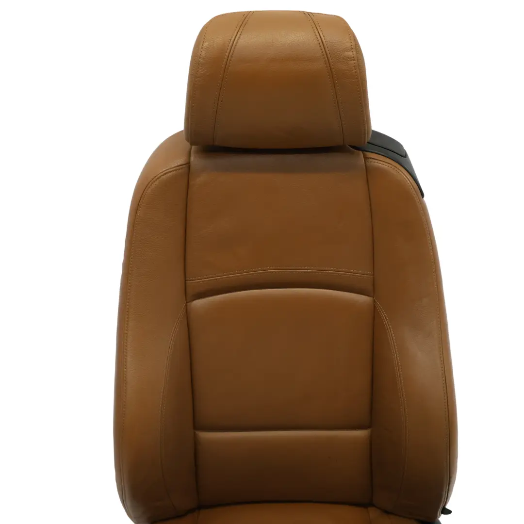 BMW E92 Coupe Asiento Deportivo Delantero Izquierdo Interior Cuero Saddle Brown - SKU 7253254-1 - Número de pieza 7253254