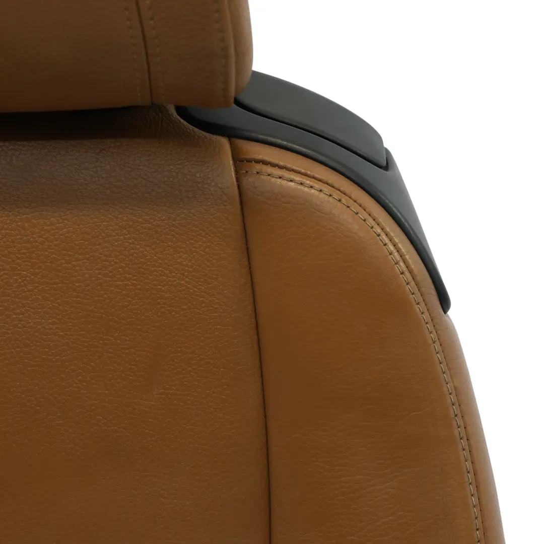 Asiento Deportivo Delantero Izquierdo Interior Cuero Saddle Brown para BMW E92 Coupe con número de pieza 7253254 BMW E92 Coupe Asiento Deportivo Delantero Izquierdo Interior Cuero Saddle Brown - SKU 7253254-1 - Número de pieza 7253254