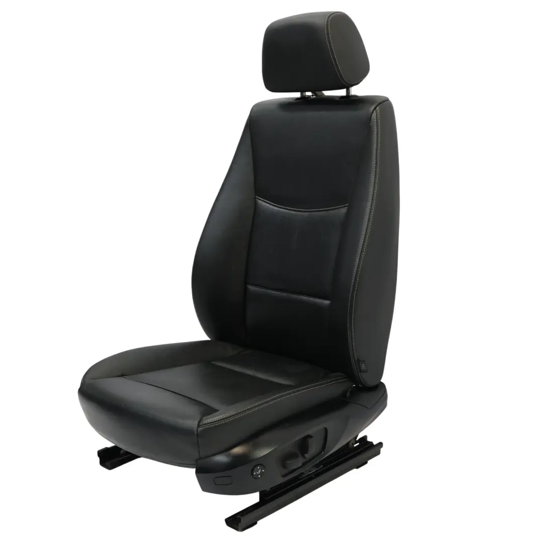 Front Seat Left N/S Interior Heated Memory Leather Nevada Black to BMW X3 F25 with Part number 7255655 BMW X3 F25 Front Seat Left N/S Interior Heated Memory Leather Nevada Black - SKU RHD-7255655-3 - Part number 7255655