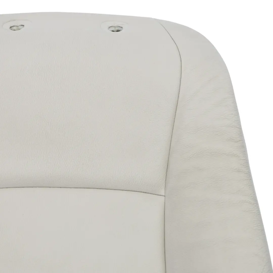  Rücken Lehnen Bezug BMW F10 F11 Vorne Links Rechts Basic Sitz Leder Oyster - SKU 7260500 - Teilenummer 7260500