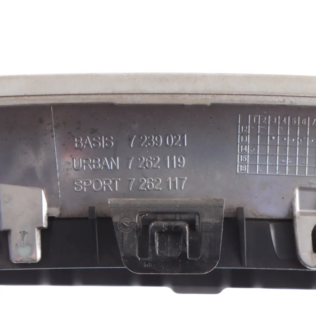 Rejilla Delantera BMW F20 F21 Sport Riñón Moldura Cubierta Izquierda para con número de pieza 7262117 Rejilla Delantera BMW F20 F21 Sport Riñón Moldura Cubierta Izquierda - SKU 7262117-2 - Número de pieza 7262117