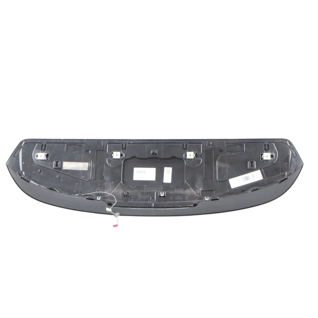 BMW F31 Boot Trunk Lid Tailgate Rear Spoiler Trim Black Sapphire 475 - SKU 7263168-BS - Part number 7263168