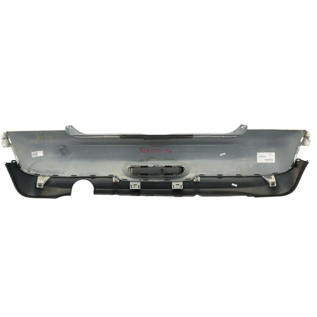 Bumper Trim Panel Pepper White - 850 to Mini R56 R57 LCI R58 R59 Rear with Part number 7264356 Mini R56 R57 LCI R58 R59 Rear Bumper Trim Panel Pepper White - 850 - SKU 7264356-PW - Part number 7264356